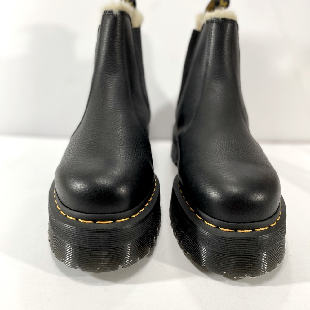 NEW DR MARTENS 2976 QUAD PLATFORM CHELSEA BOOTS - Picture 4 of 10